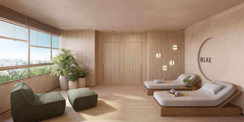 PERSPECTIVA ILUSTRATIVA DO SPA